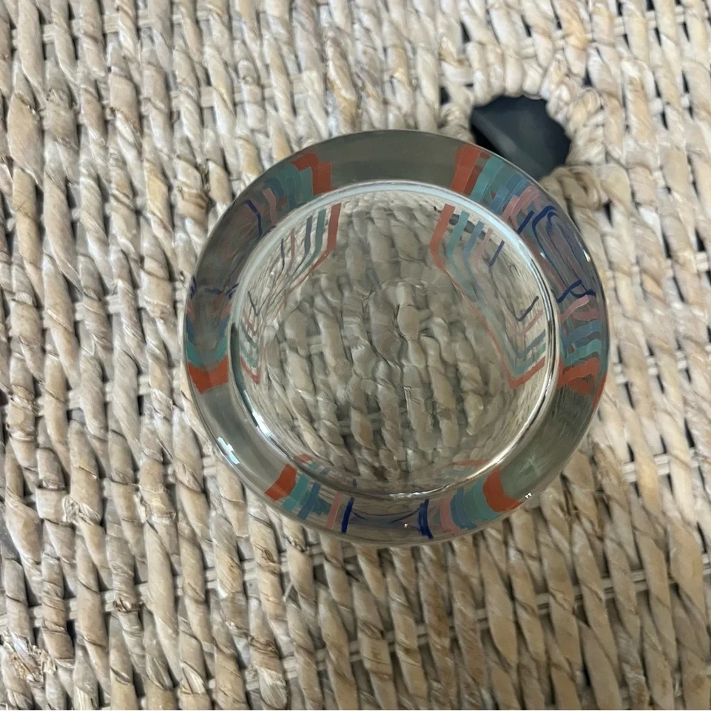 Glasses Drinking Rainbow Short Set Of 5 Pride 4”‎ tall